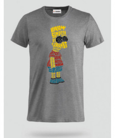 BartSimpson T-shirt Basic Uomo