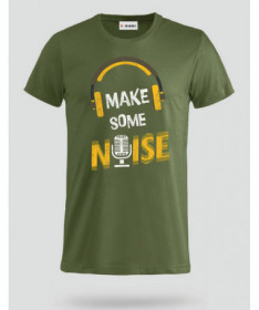 Make some noise T-shirt Basic Uomo