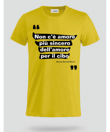 AMARE IL CIBO T-shirt Basic Uomo