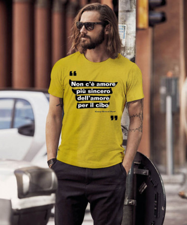 AMARE IL CIBO T-shirt Basic Uomo