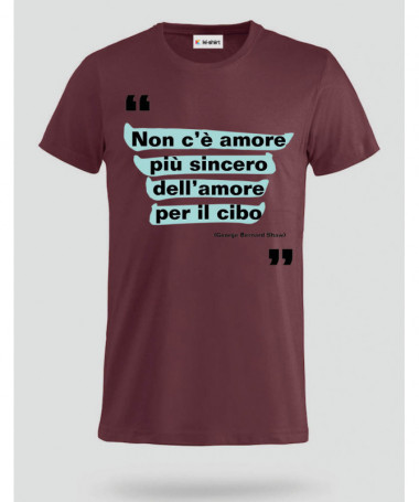 AMARE IL CIBO T-shirt Basic Uomo