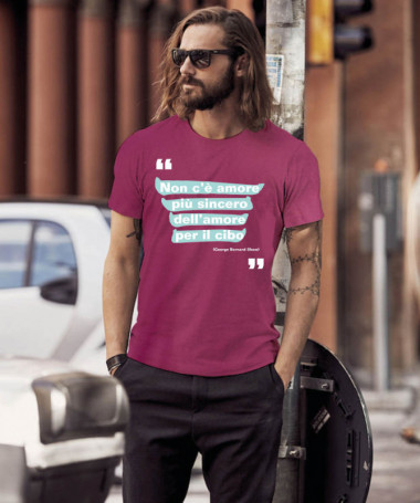 AMARE IL CIBO T-shirt Basic Uomo