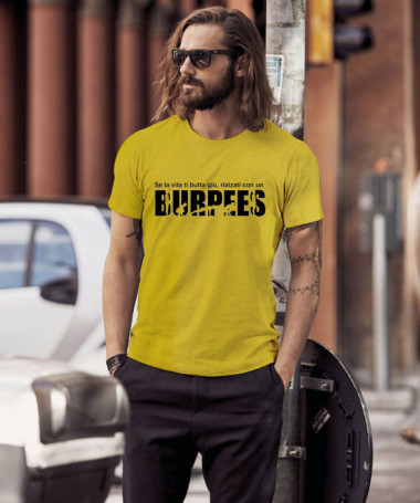 BURPEES T-shirt Basic Uomo