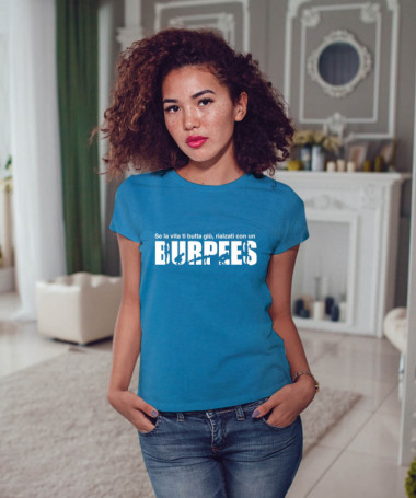 BURPEES T-shirt Basic Donna