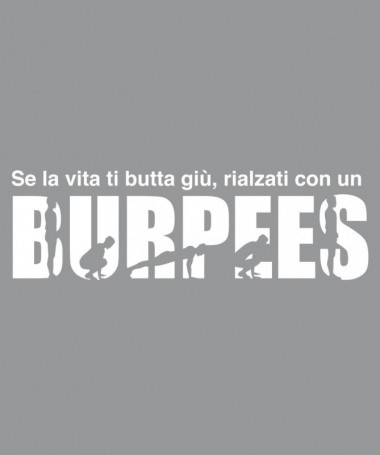 BURPEES Felpa Premium con cappuccio Uomo