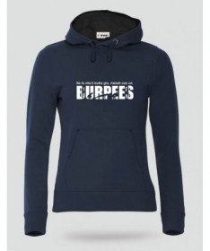 BURPEES Felpa Premium con cappuccio Donna