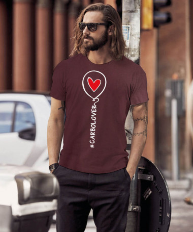 CARBOLOVER T-shirt Basic Uomo