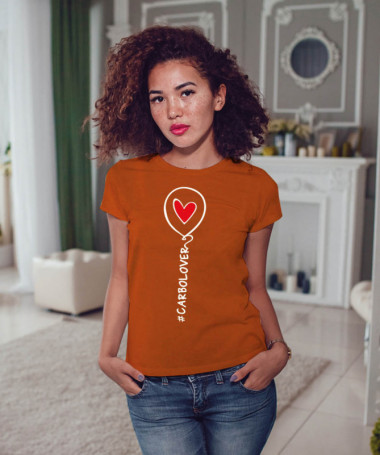 CARBOLOVER T-shirt Basic Donna