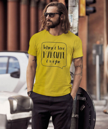 FIDARSI E' BENE T-shirt Basic Uomo