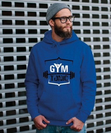 GYM TONIC Felpa Premium con cappuccio Uomo