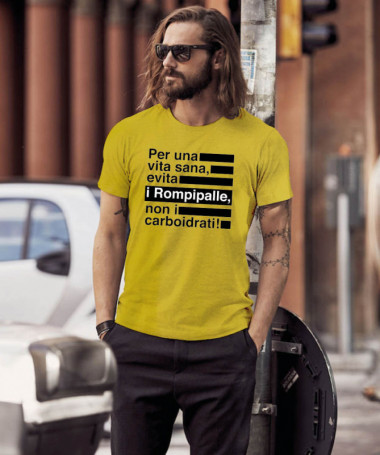 ROMBIBALLE T-shirt Basic Uomo