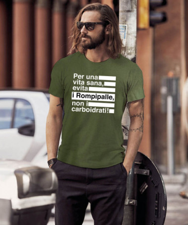 ROMBIBALLE T-shirt Basic Uomo