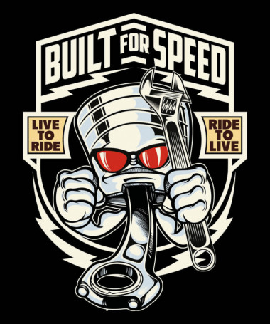 Built for speed  T-shirt Scollo V