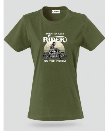 Ride on the storm T-shirt Basic Donna