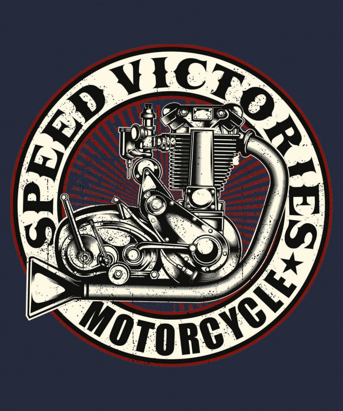Speed victories  T-shirt Scollo V