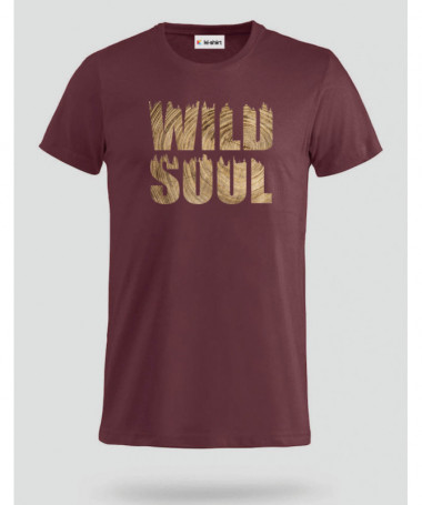 Wild soul T-shirt Basic Uomo